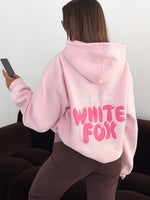 With Love Always Oversized Hoodie Baby Pink