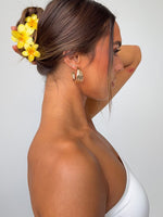 Parker Hair Clip Yellow